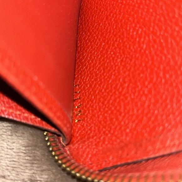 LV red empriente bandoliere 25 and wallet - Picture 11 of 13